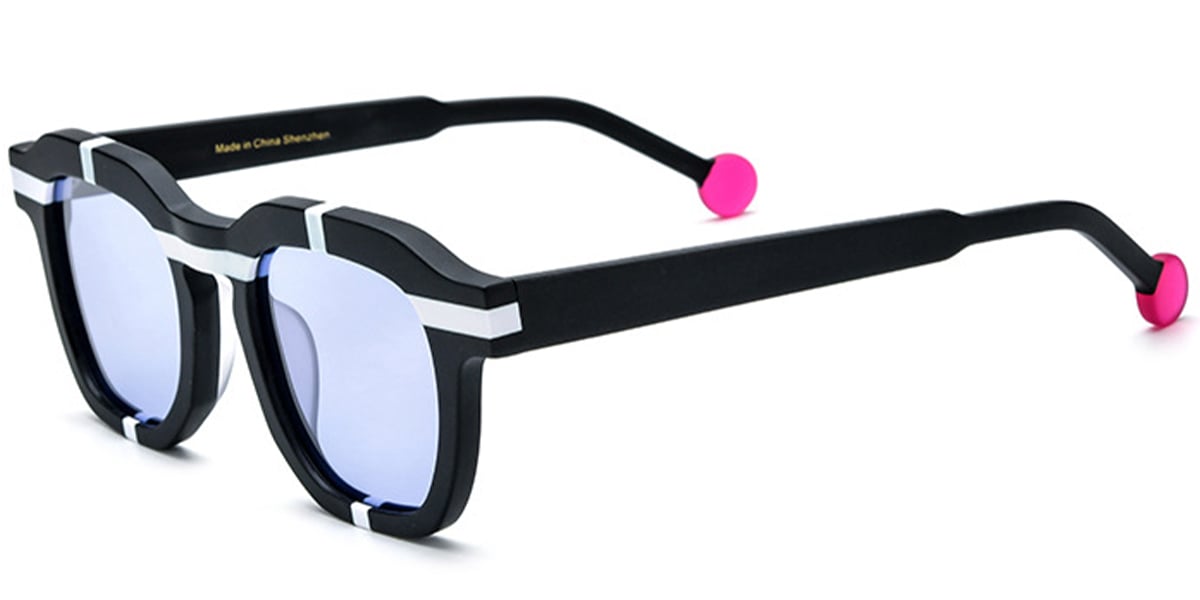 Acetate Square Sunglasses SG6433