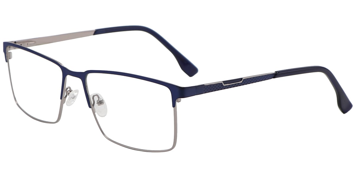 Acetate Metal Rectangle Frame F8563