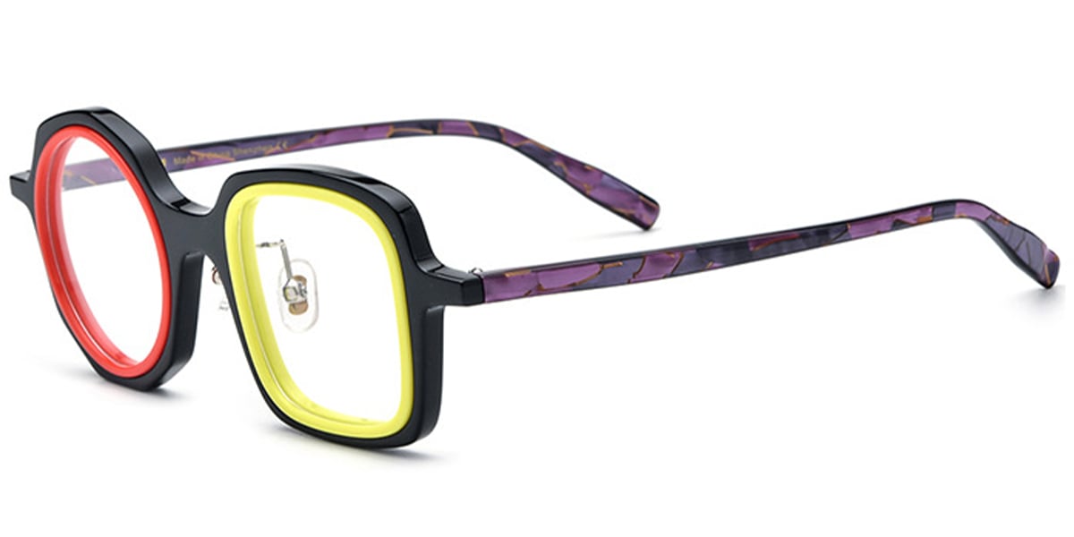 Acetate Square Frame F6371
