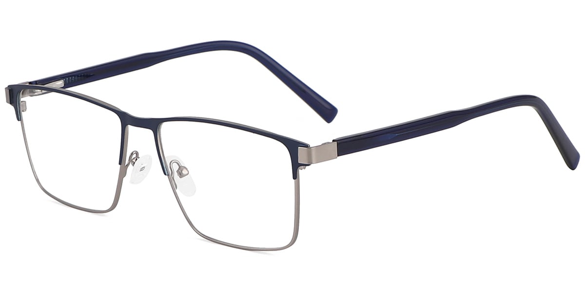 Acetate Metal Rectangle Frame F8570