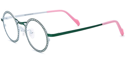 Titanium Round Frame F7401