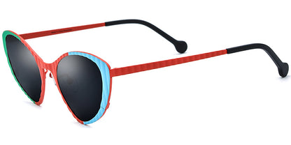 Titanium Cat Eye Sunglasses SG7392