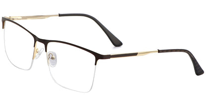 Acetate Metal Square Frame F8558