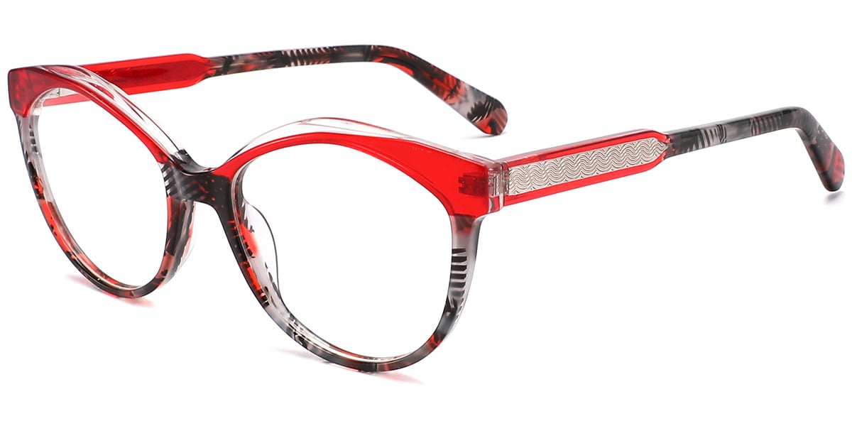 Acetate Geometric Frame F9371
