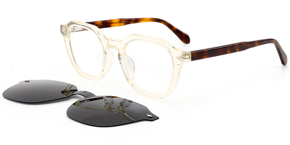 Acetate Square Frame F9086