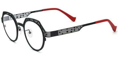 Titanium Geometric Frame F6725