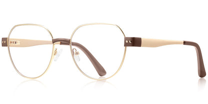 Geometric Eyeglasses F9606