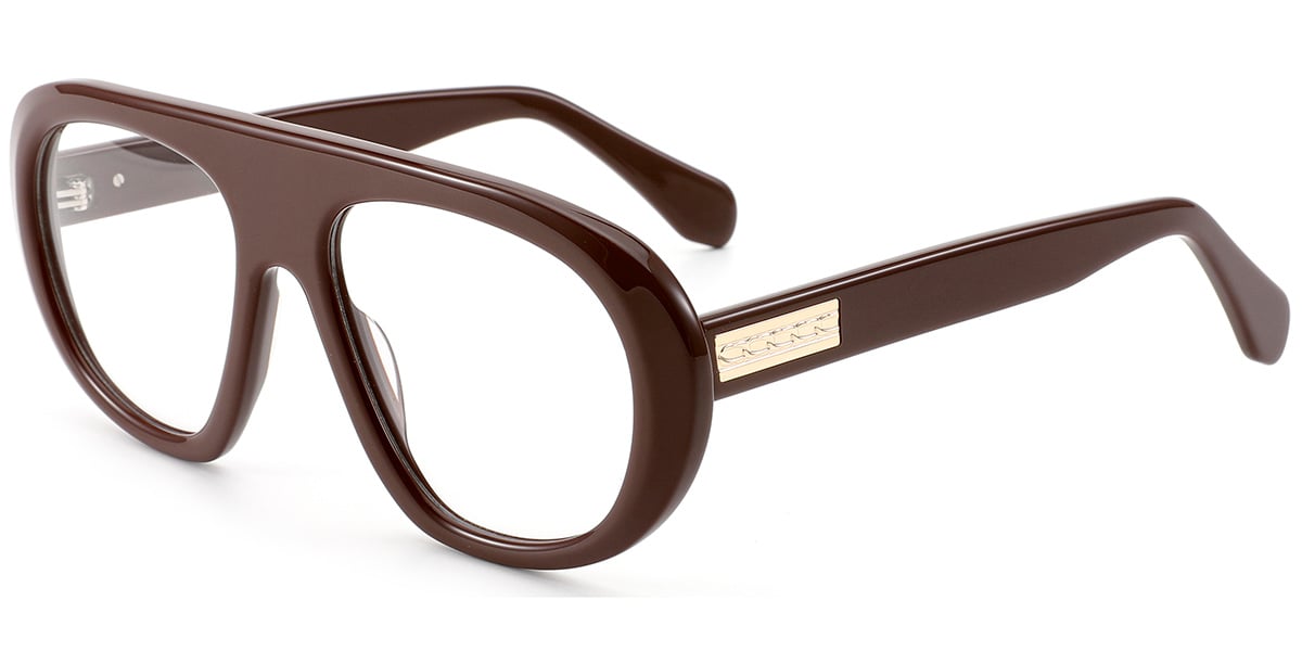 Geometric Eyeglasses F9317