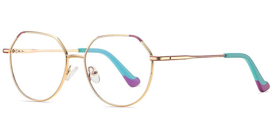 Metal Geometric Frame F3612