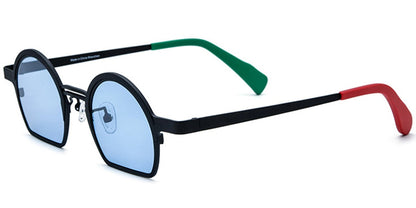 Titanium Geometric Sunglasses SG7022