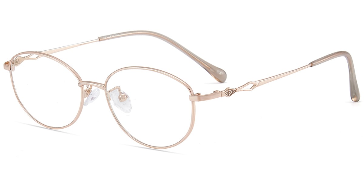 Oval Eyeglasses F9216