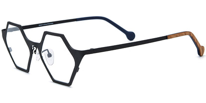 Titanium Geometric Frame F7326