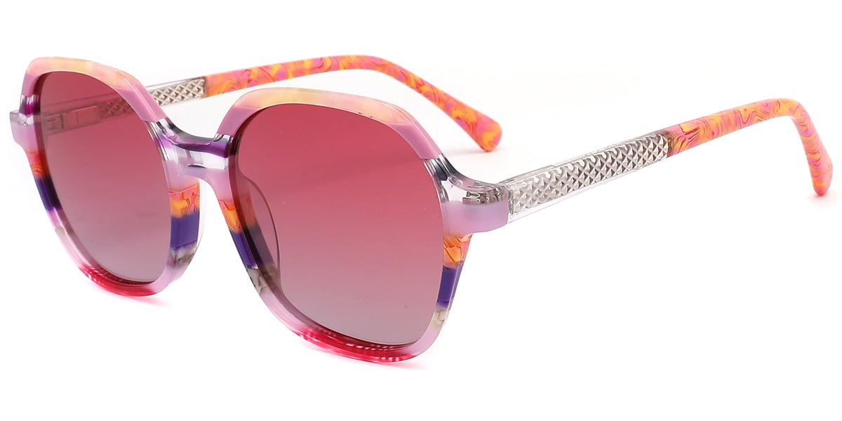 Acetate Square Sunglasses SG9288