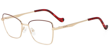 Acetate Metal Cat Eye Frame F8872