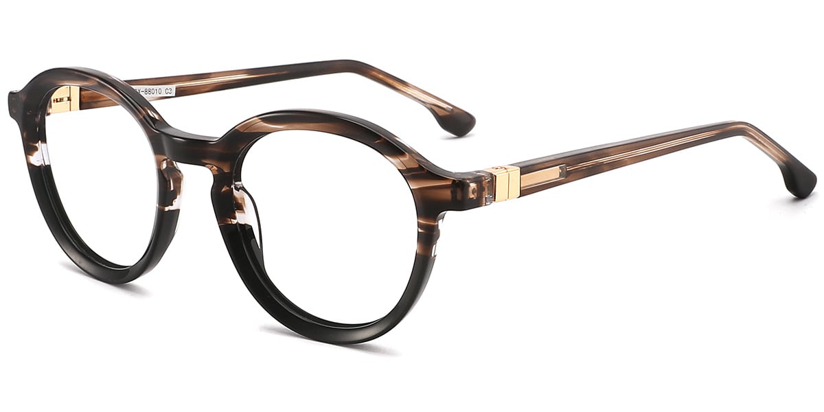 Acetate Round Frame F9376