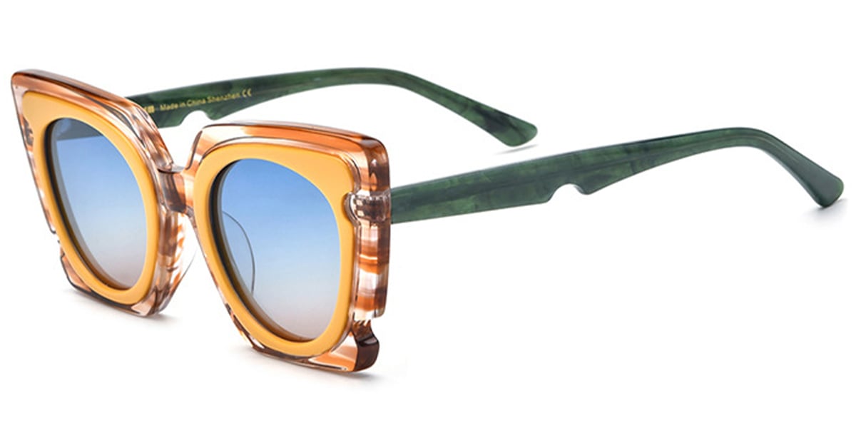 Acetate Square Sunglasses SG6372