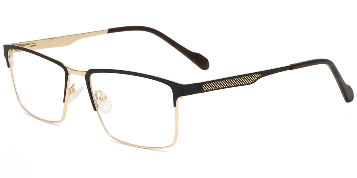 Acetate Metal Rectangle Frame F8551