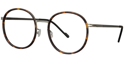 Acetate Metal Square Frame F5887