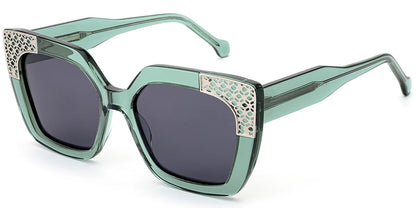 Acetate Square Sunglasses SG7003