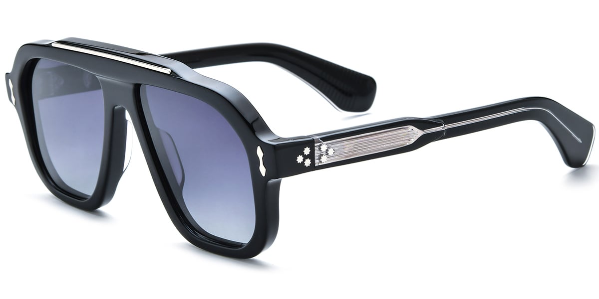 Acetate Square Sunglasses SG8341