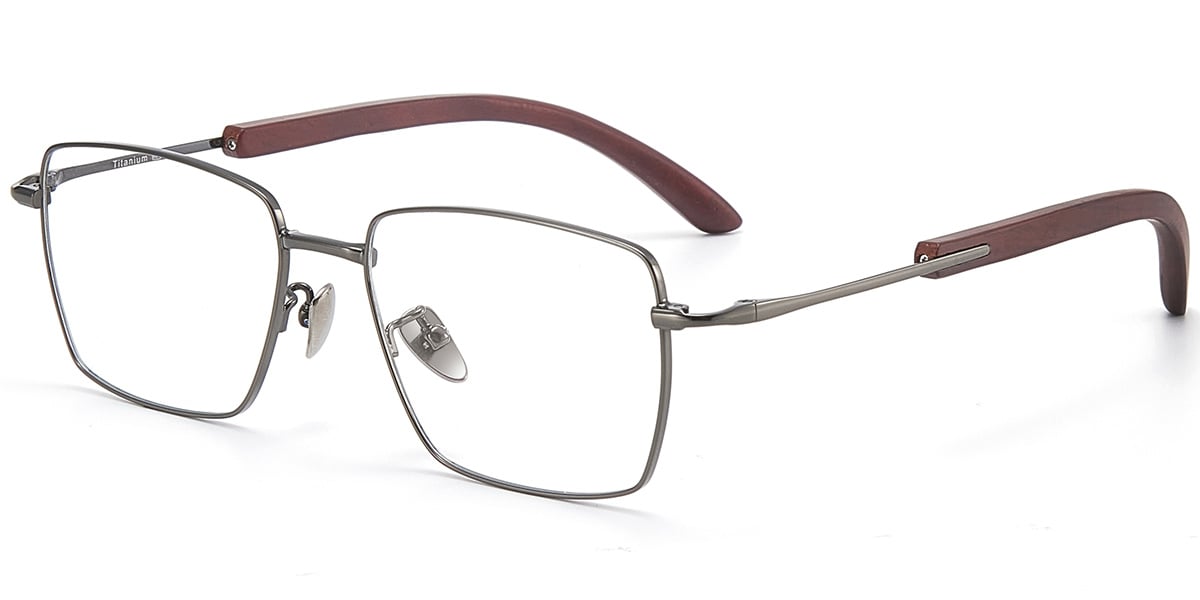 Titanium Rectangle Frame F9448