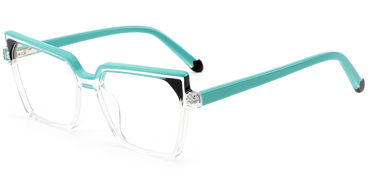 Acetate Square Frame F8489