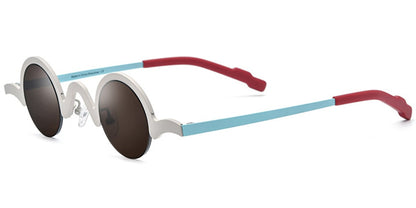 Titanium Round Sunglasses SG6368
