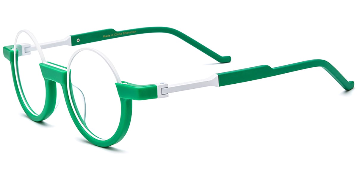 Acetate Round Frame F7398