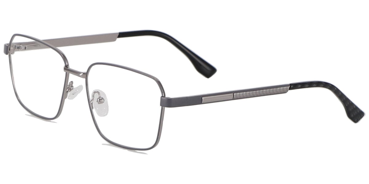 Acetate Metal Square Frame F9006