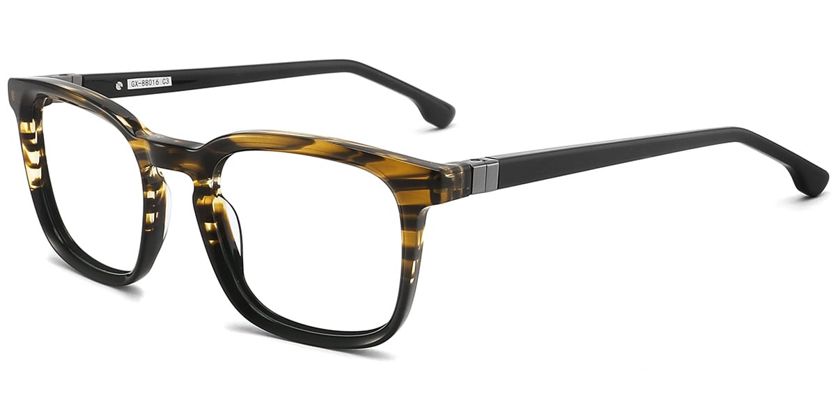Acetate Square Frame F9381
