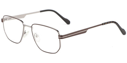 Acetate Metal Square Frame F8722