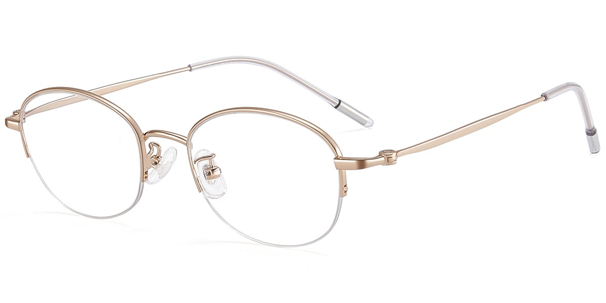 Oval Eyeglasses F9138