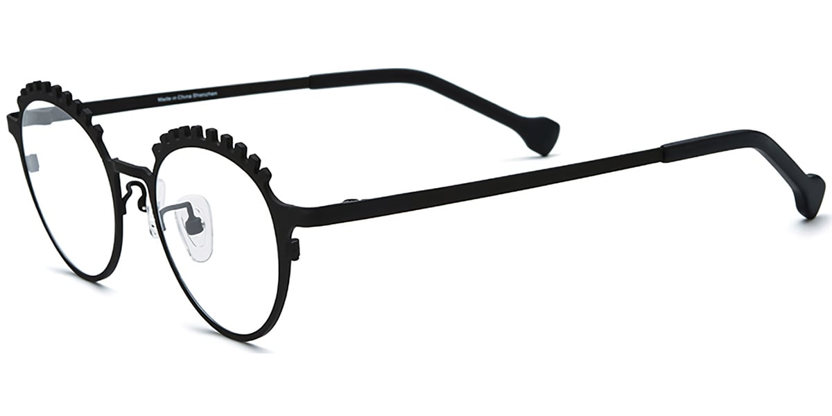 Titanium Oval Frame F7312