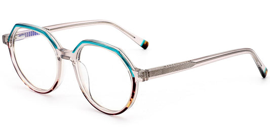 Acetate Round Frame F8508