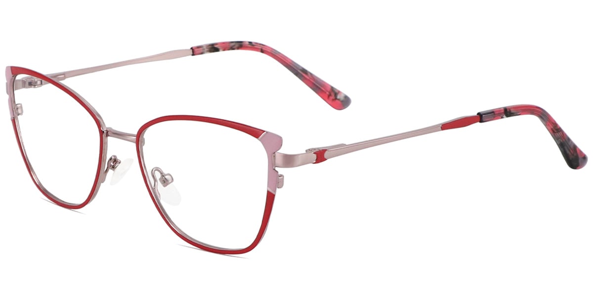 Acetate Metal Rectangle Frame F9012