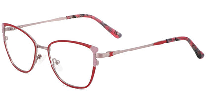 Acetate Metal Rectangle Frame F9012