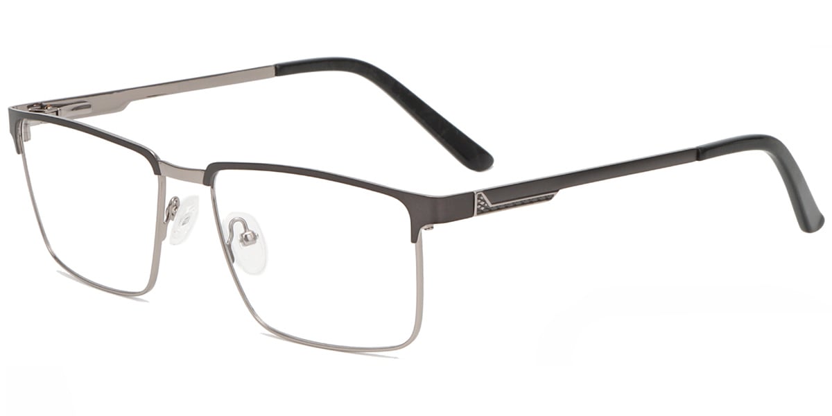 Acetate Metal Rectangle Frame F8553