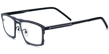 Titanium Rectangle Frame F8338