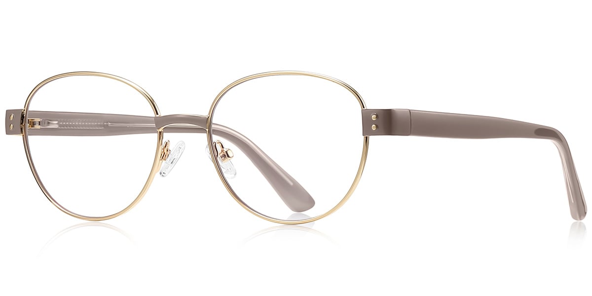 Round Eyeglasses F9610
