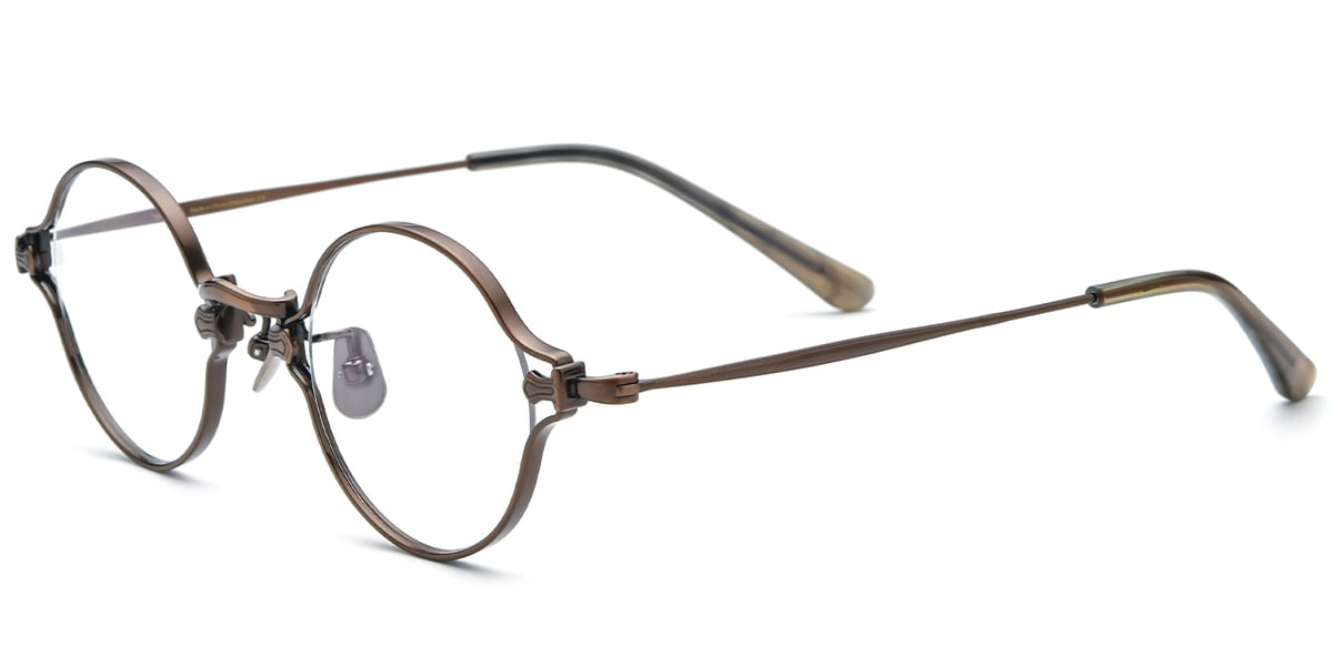 Titanium Round Frame F5748