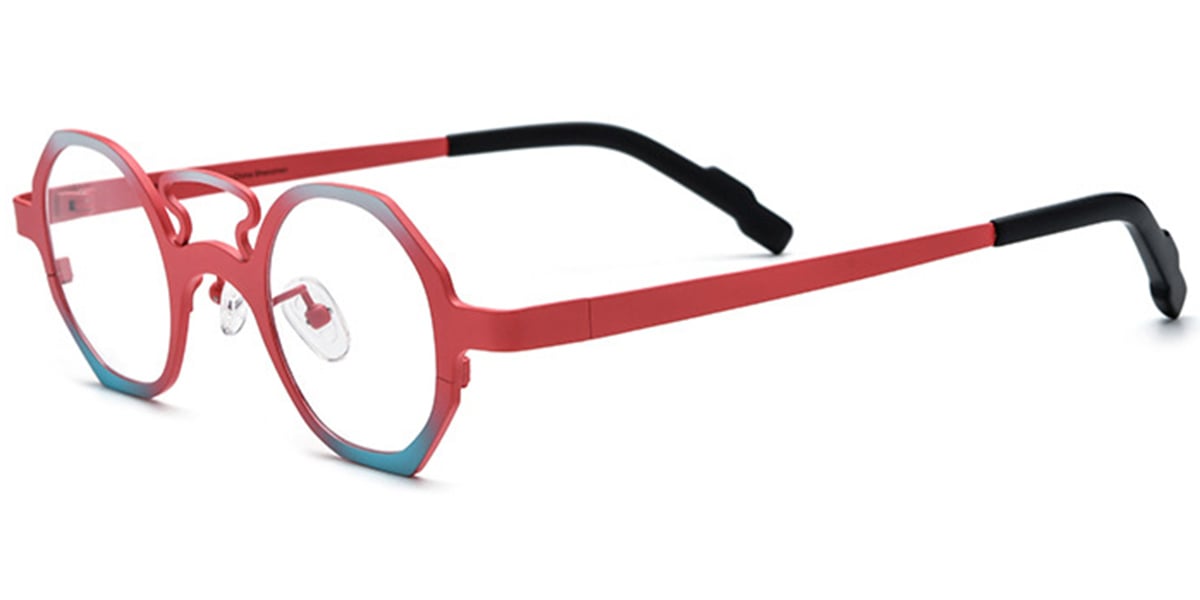 Titanium Geometric Frame F6798