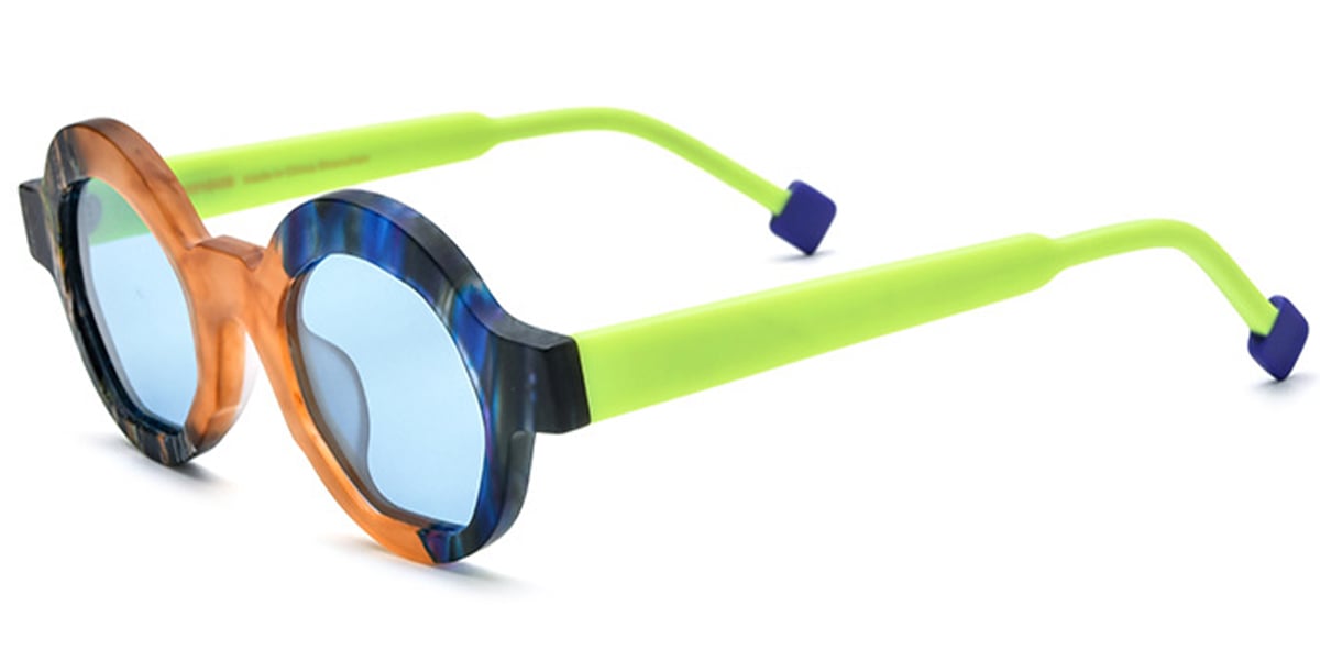 Acetate Round Sunglasses SG6405