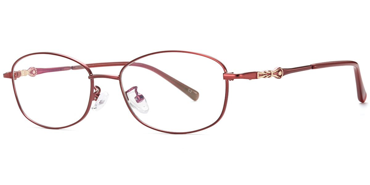 Oval Eyeglasses F9204