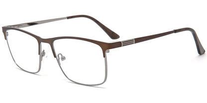 Acetate Metal Square Frame F8548