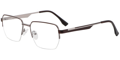 Acetate Metal Square Frame F9022