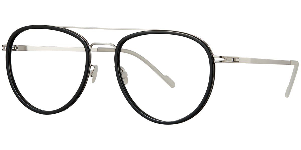 Acetate Metal Aviator Frame F5890