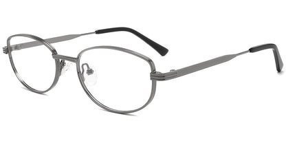 Acetate Metal Oval Frame F10387