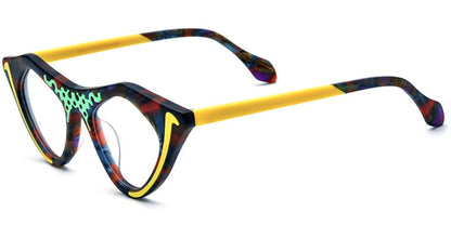 Acetate Cat Eye Frame F6898