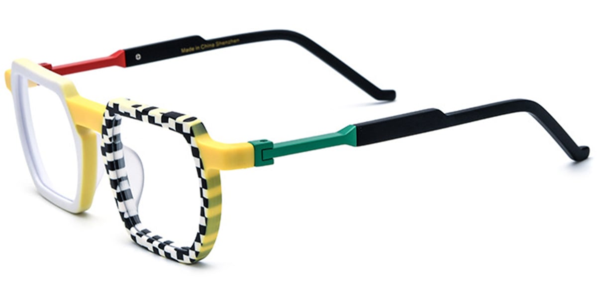 Acetate Square Frame F6900