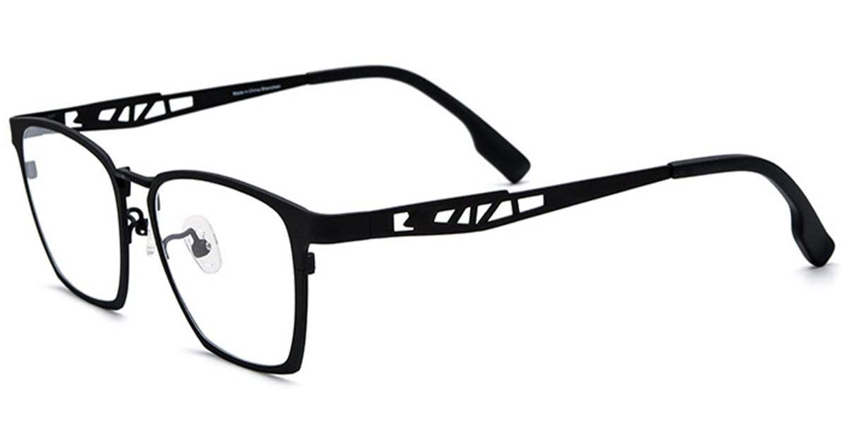 Titanium Rectangle Frame F7039